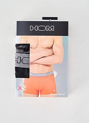 Boxer elasticitate negru HOM bărbat