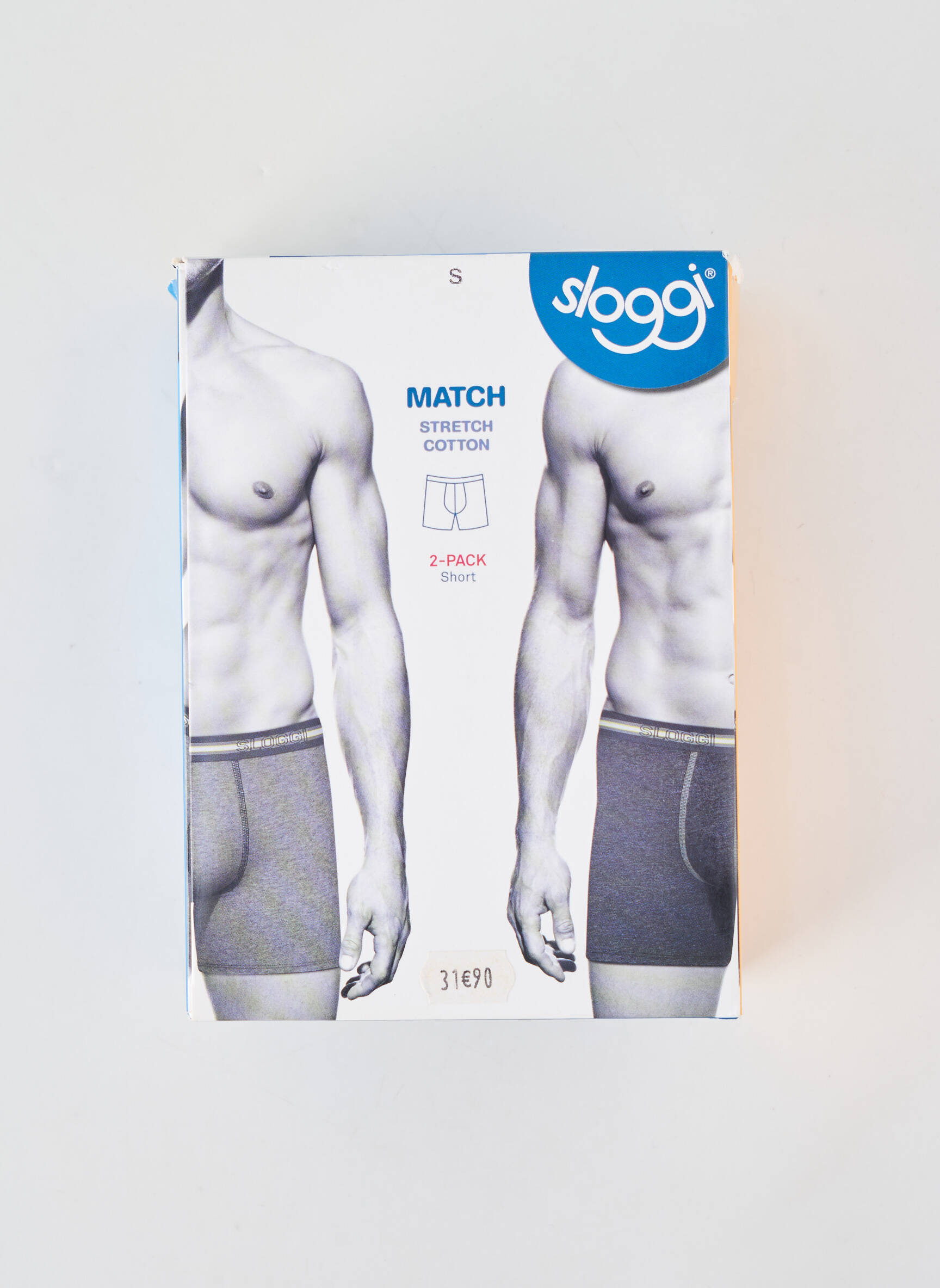 Boxer elasticitate gri SLOGGI bărbat