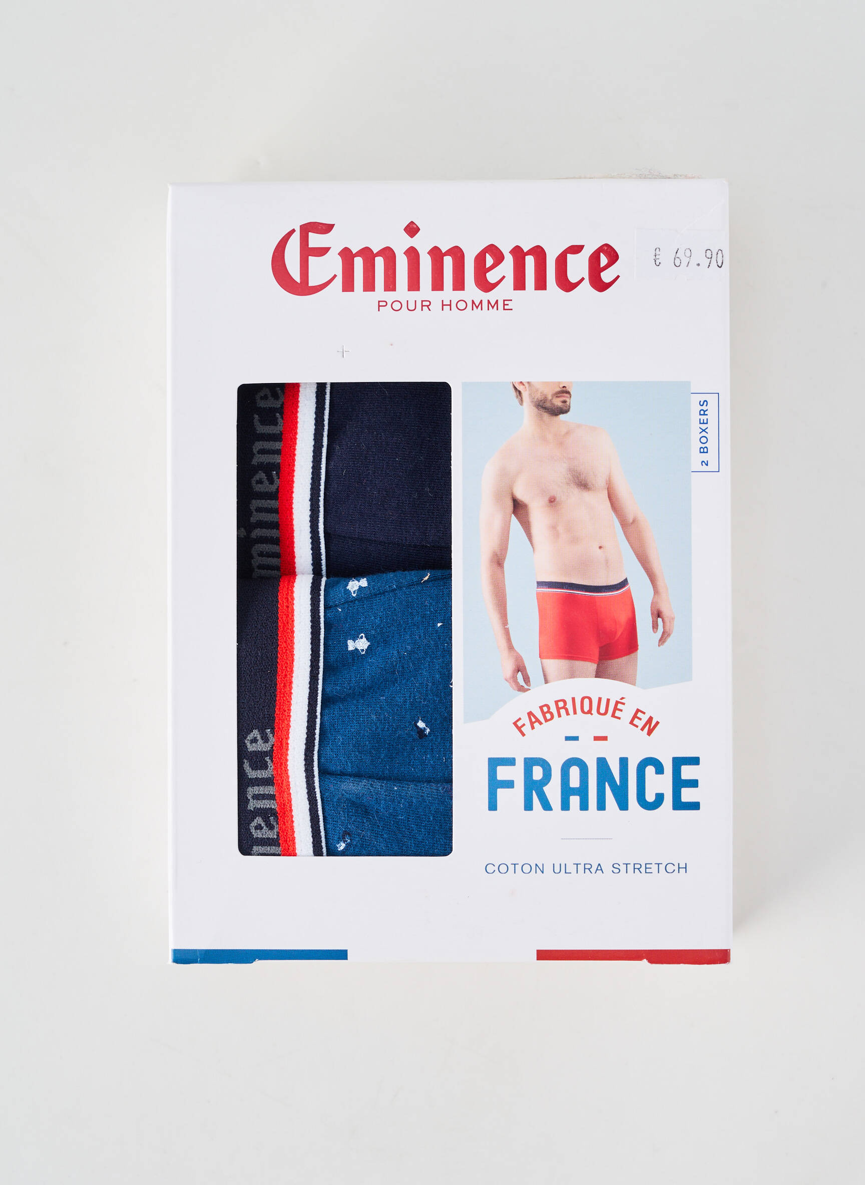 Boxer imprimeu fantezie albastru EMINENCE bărbat