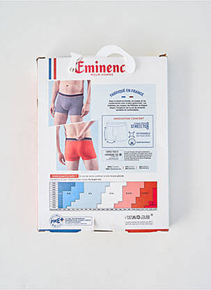 Boxer țesătură jersey albastru EMINENCE bărbat