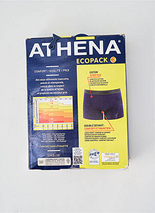 Boxer elasticitate gri ATHENA bărbat