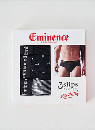 Chilot imprimeu fantezie negru EMINENCE bărbat