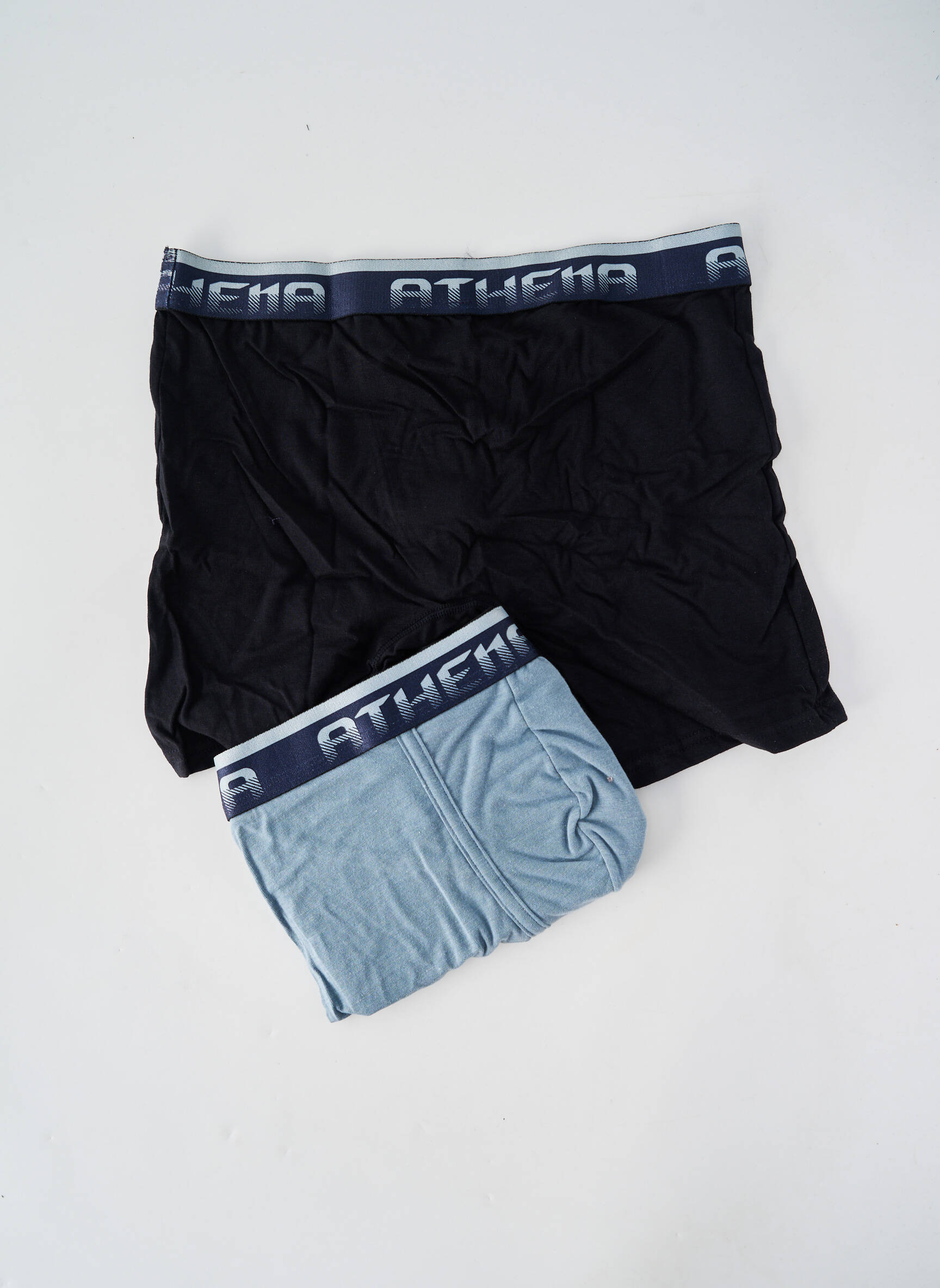 Boxer elasticitate albastru ATHENA bărbat