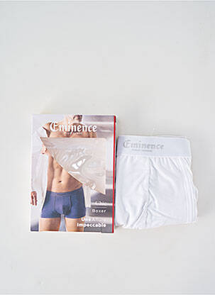 Boxer elasticitate alb EMINENCE bărbat