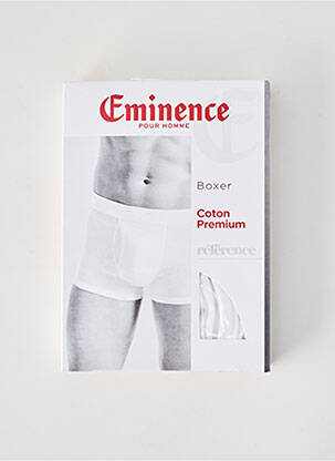 Boxer elasticitate alb EMINENCE bărbat