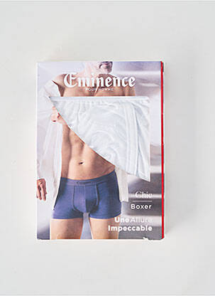 Boxer elasticitate alb EMINENCE bărbat