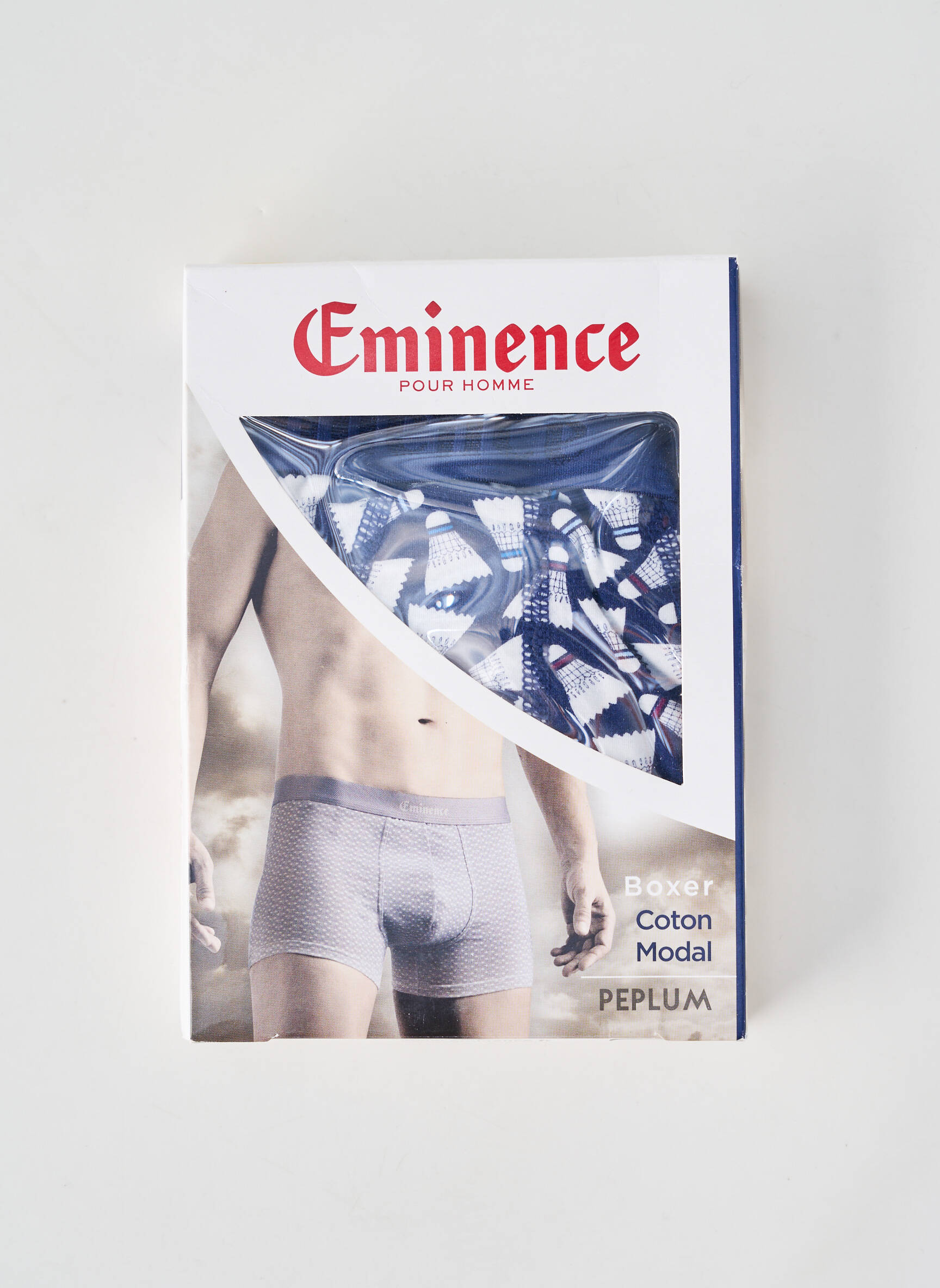 Boxer imprimeu fantezie albastru EMINENCE bărbat