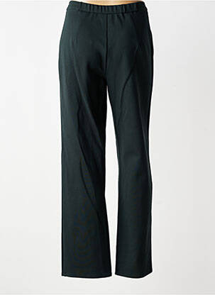 Pantalon drept elasticitate mărime normală verde GEVANA femeie