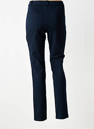 Pantalon slim talie înaltă talie înaltă albastru GEVANA femeie