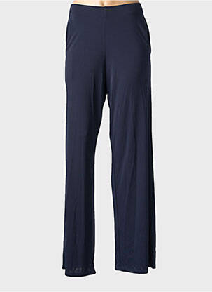 Pantalon drept elasticitate mărime normală albastru GEVANA femeie
