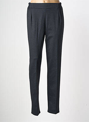 Pantalon slim talie elastică mărime normală gri GEVANA femeie