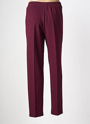 Pantalon slim talie elastică mărime normală violet GEVANA femeie