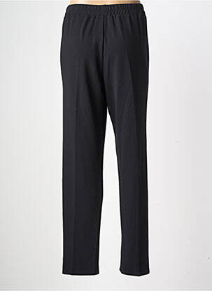 Pantalon slim talie elastică mărime normală negru GEVANA femeie