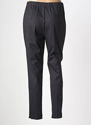 Pantalon slim talie elastică mărime normală gri GEVANA femeie