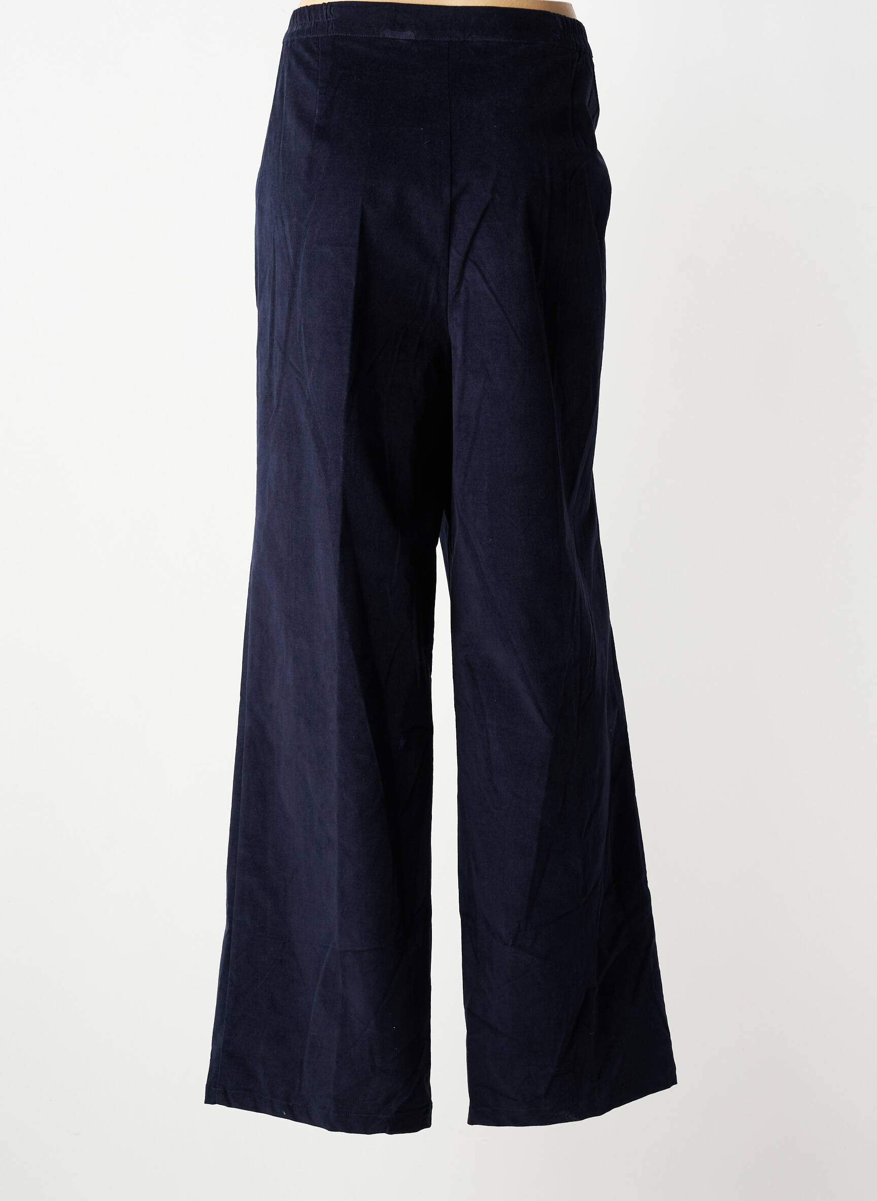 Pantalon drept elasticitate mărime normală gri GEVANA femeie