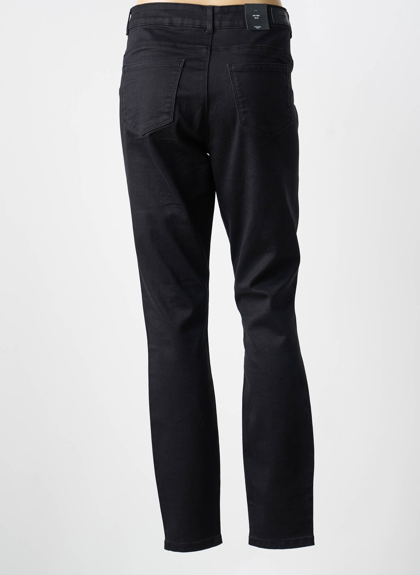 Blugi cu croială slim elasticitate mărime normală negru VERO MODA femeie