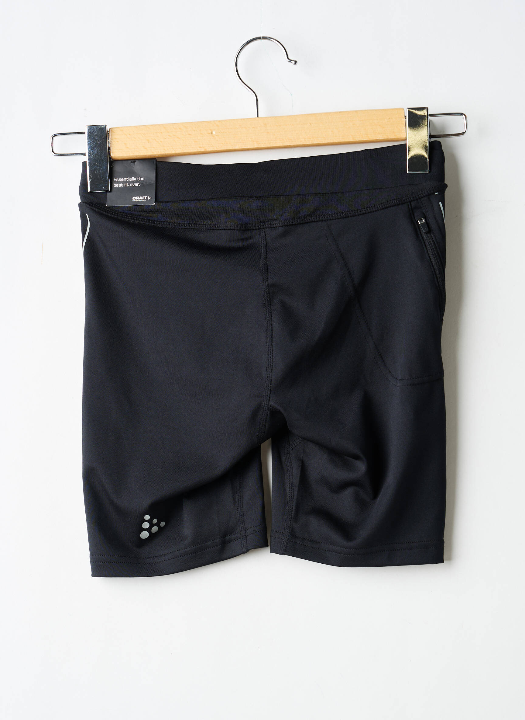 Pantalon de ciclism elasticitate mărime normală negru CRAFT bărbat