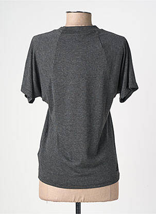Tricou serigrafie mâneci scurte gri ADIDAS femeie