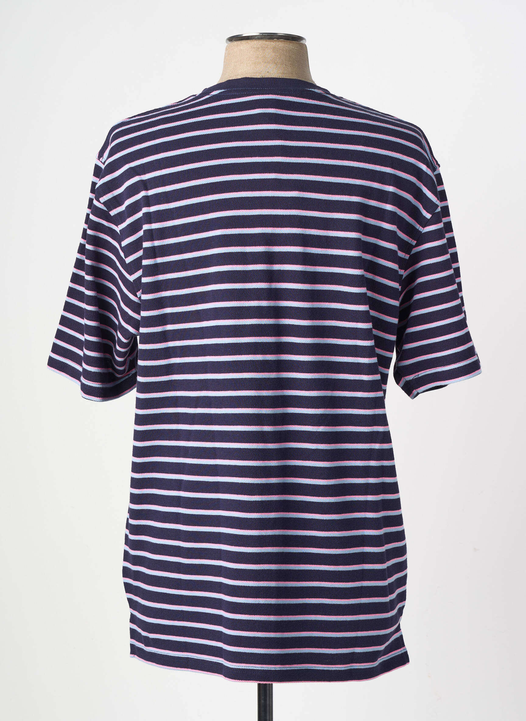 Tricou bio mâneci scurte albastru TUC SURF bărbat