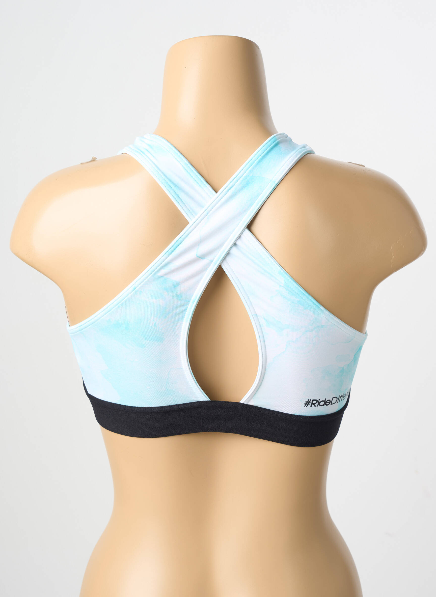 Sutien de costum de baie elasticitate sutiene albastru WATTS femeie
