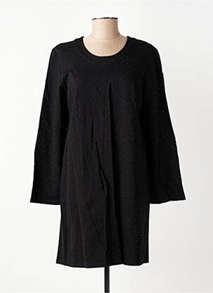 Rochie scurtă mâneci lungi mâneci lungi negru GEVANA femeie