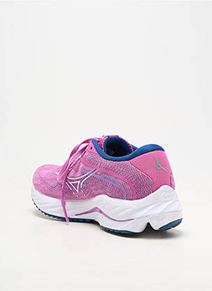 Adidași vârf rotund toc plat până la 3 cm roz MIZUNO femeie