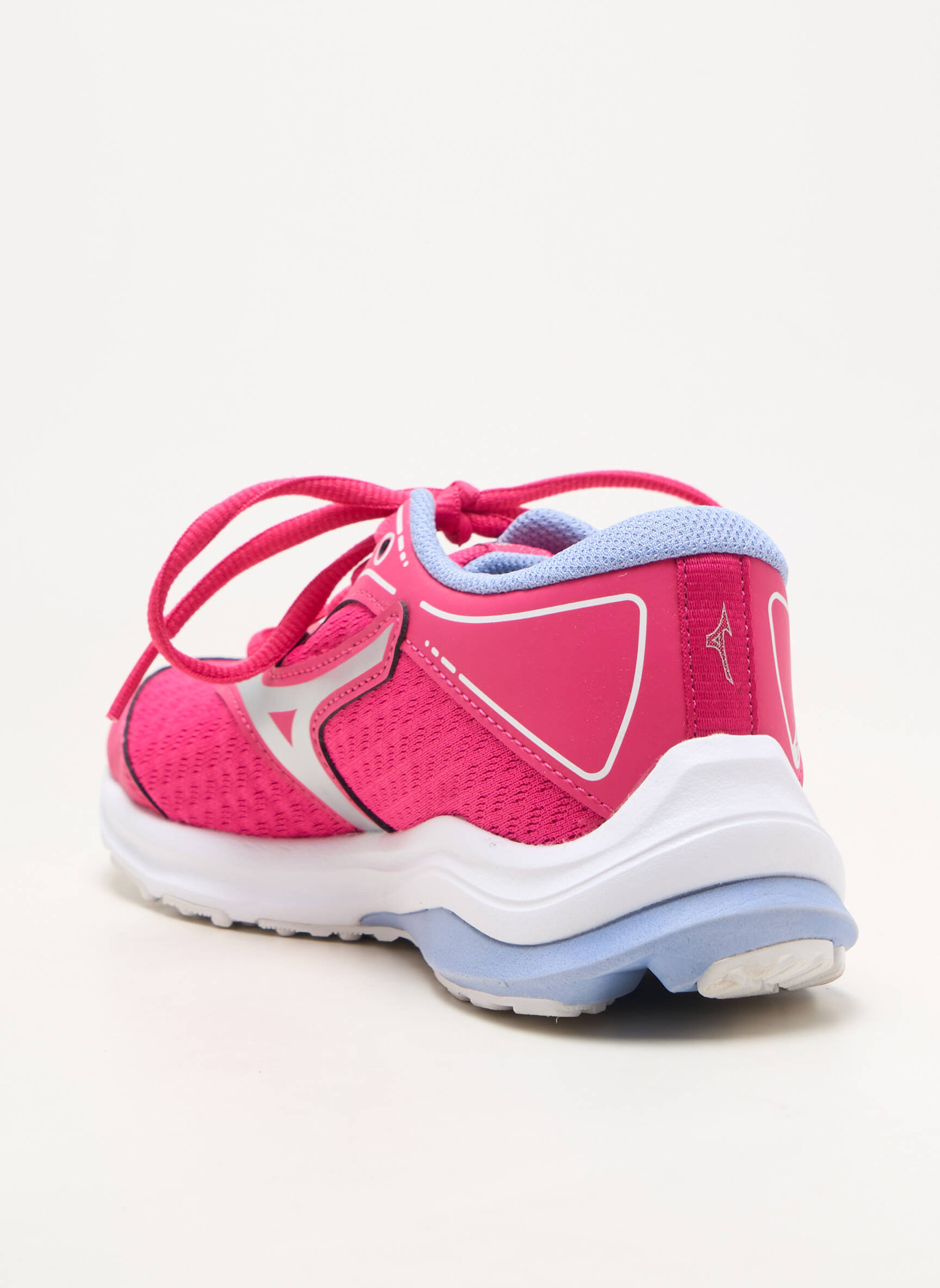Adidași vârf rotund toc plat până la 3 cm roz MIZUNO femeie
