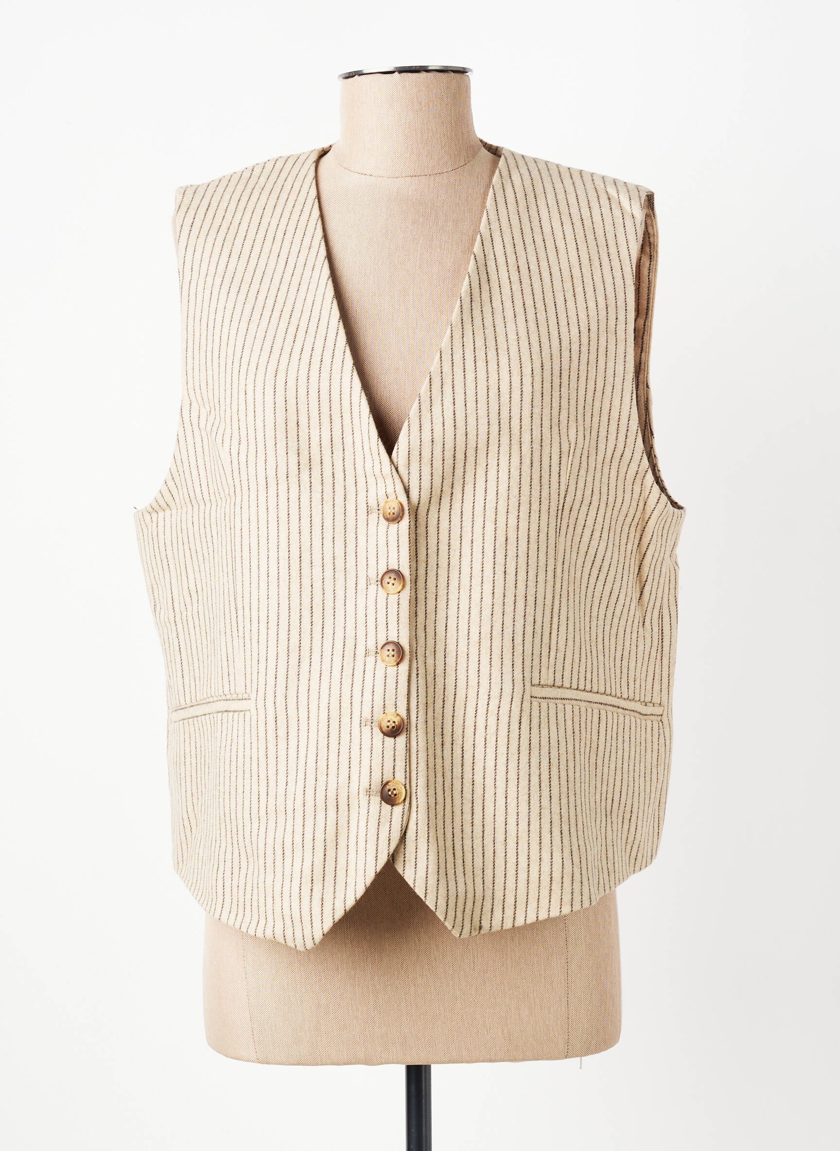 Jachete casual finisaj interior dublat bej HOD femeie