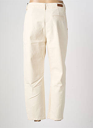 Pantalon drept elasticitate mărime normală alb HOD femeie