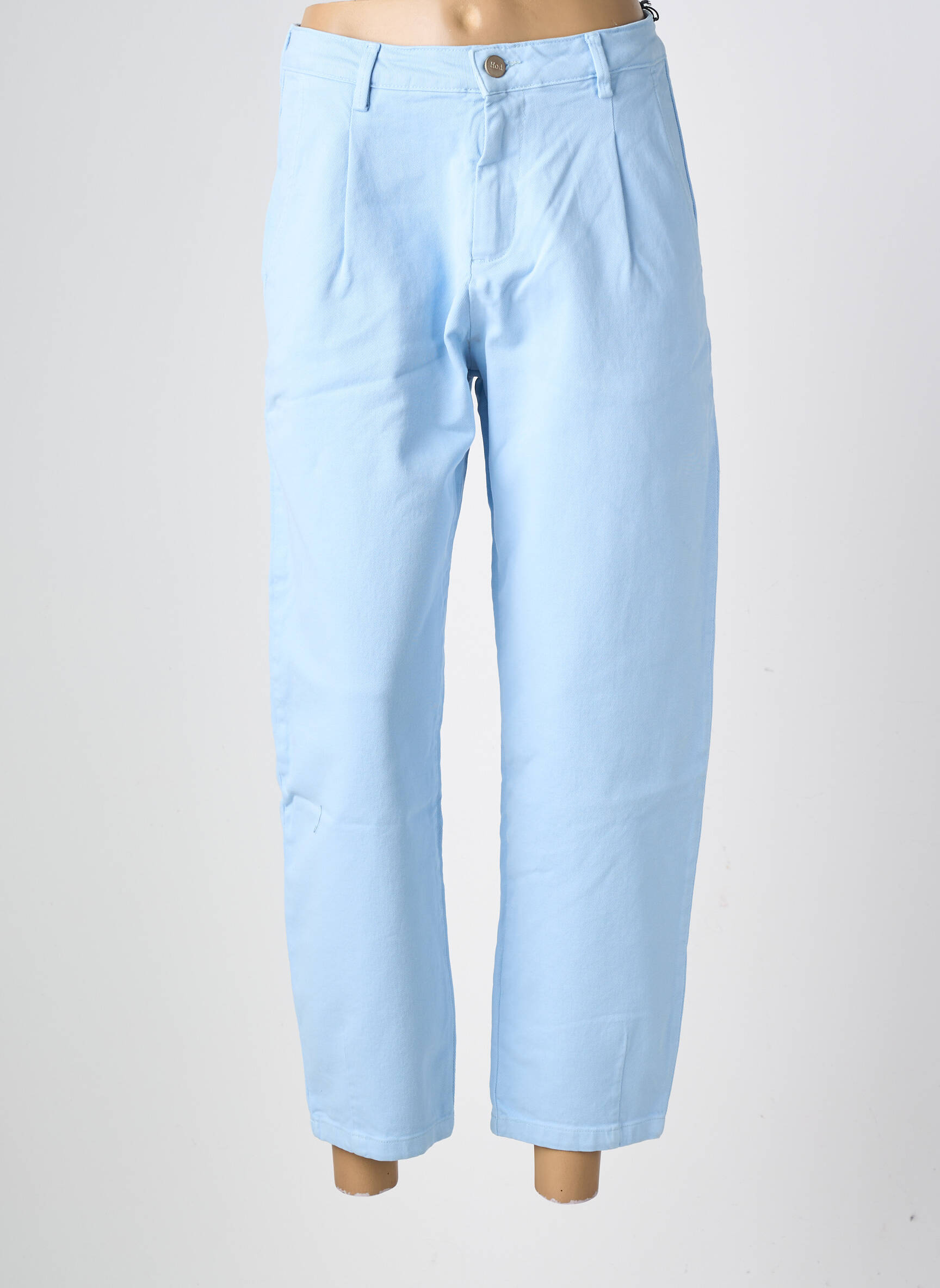 Pantalon drept elasticitate mărime normală albastru HOD femeie