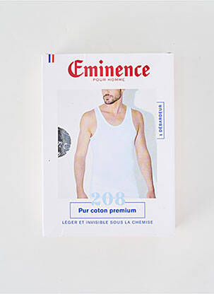 Maiou croială cambrată fără mâneci gri EMINENCE bărbat