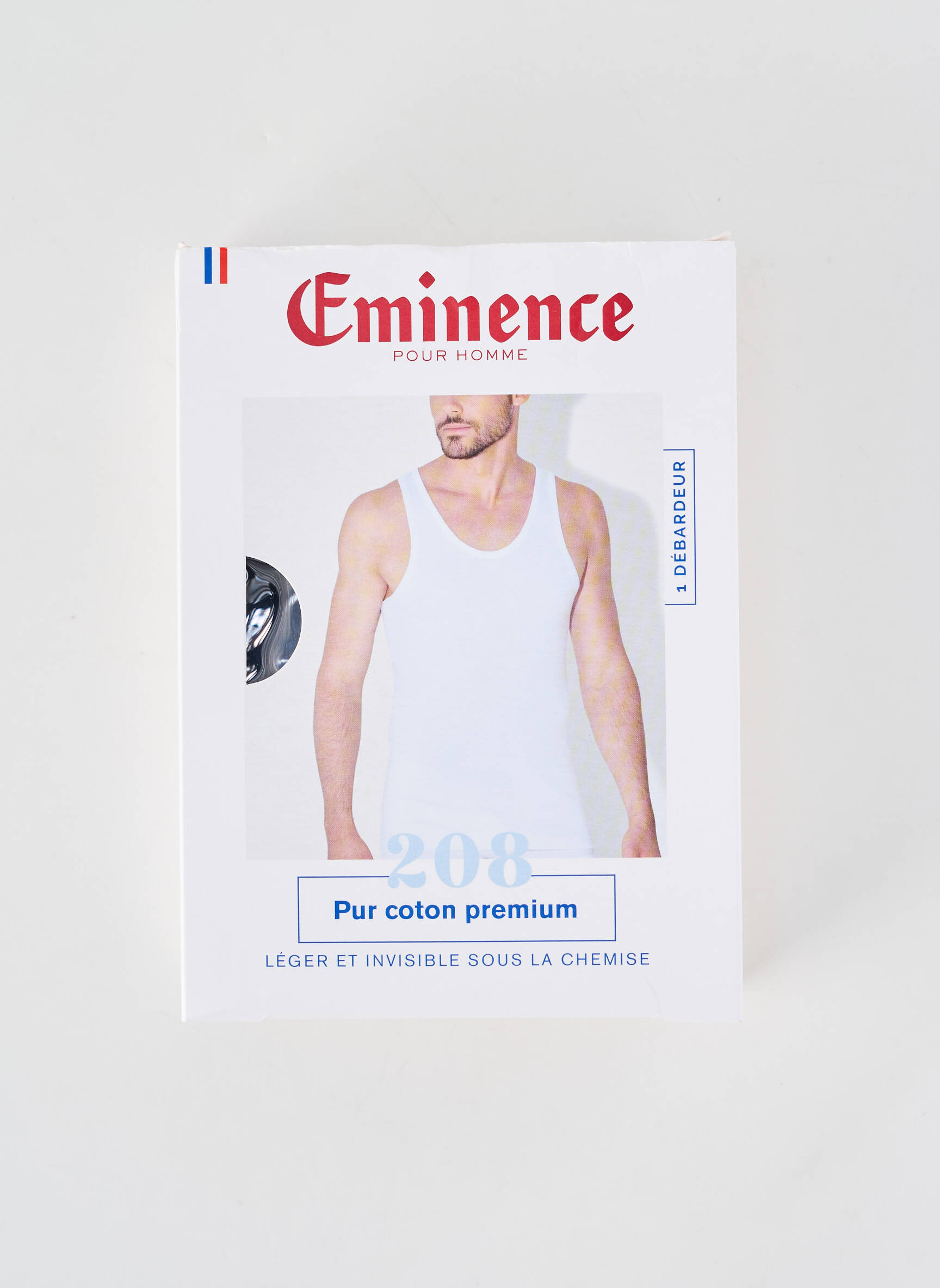 Maiou croială cambrată fără mâneci albastru EMINENCE bărbat