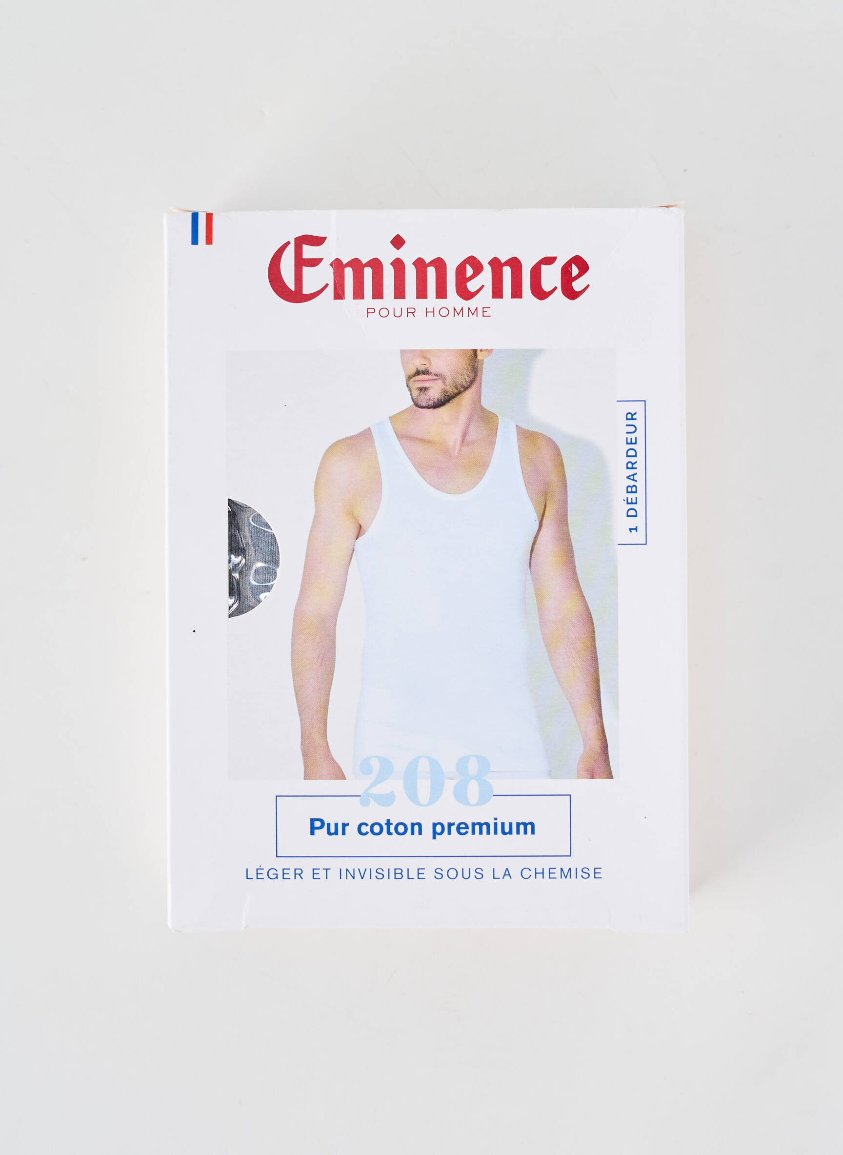 Maiou croială cambrată fără mâneci gri EMINENCE bărbat