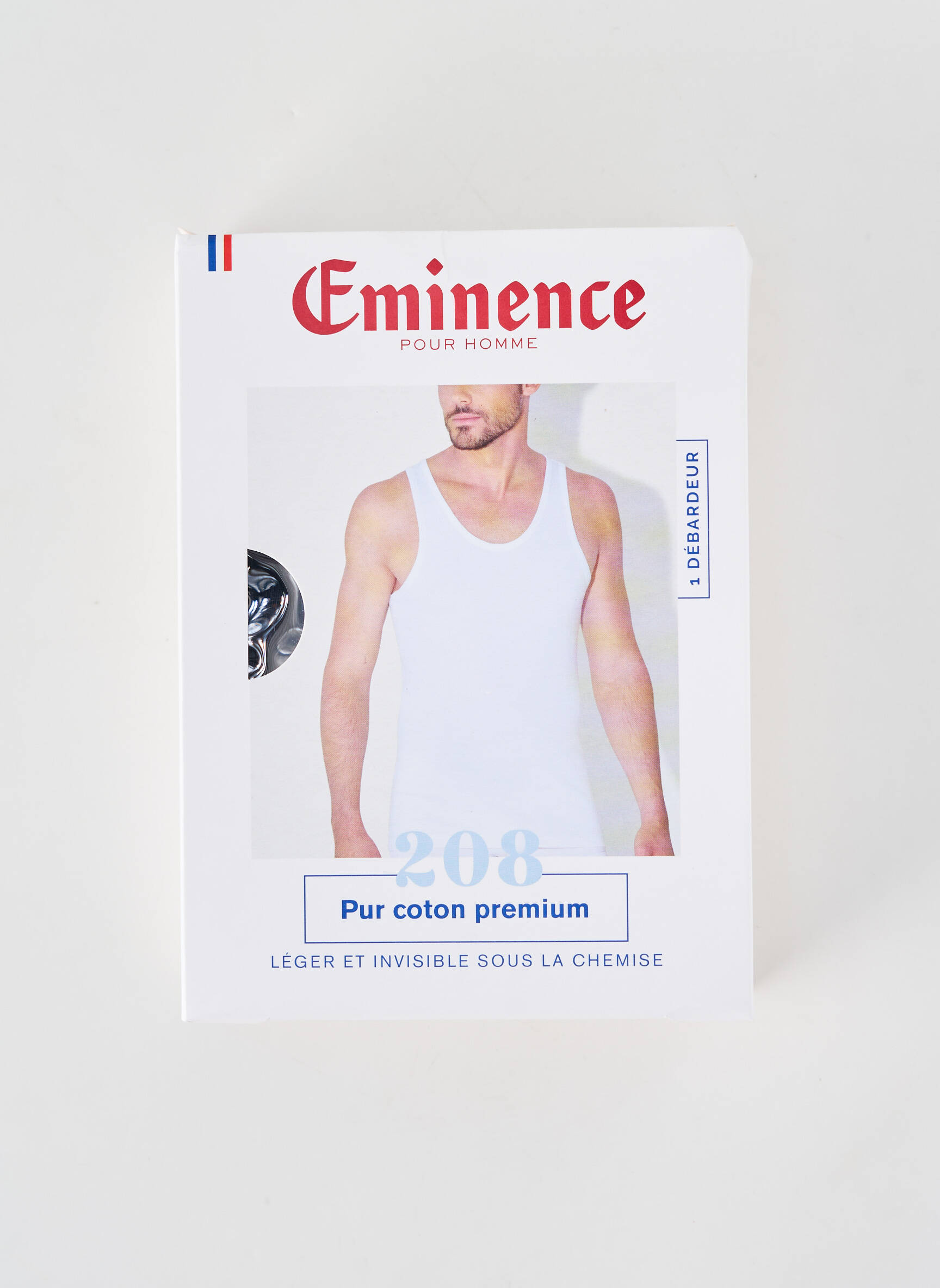 Maiou croială cambrată fără mâneci negru EMINENCE bărbat