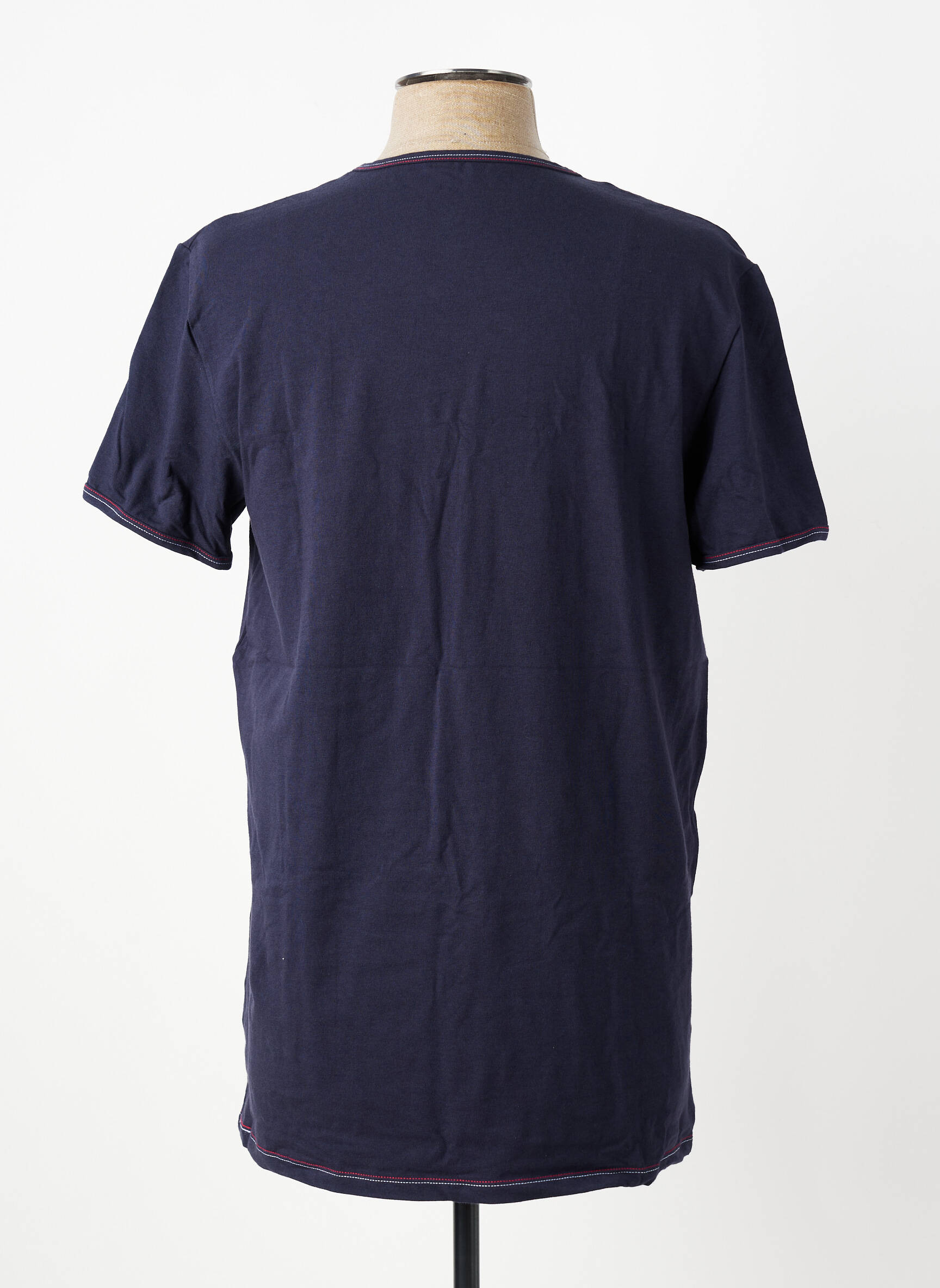 Tricou elasticitate mâneci scurte albastru EMINENCE bărbat