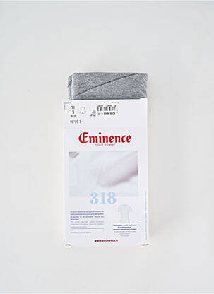 Tricou croială cambrată mâneci scurte gri EMINENCE bărbat