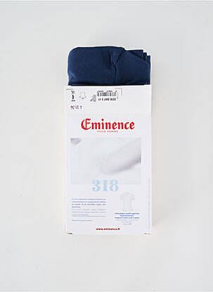Tricou elasticitate mâneci scurte albastru EMINENCE bărbat