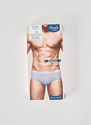 Boxer elasticitate gri SLOGGI bărbat