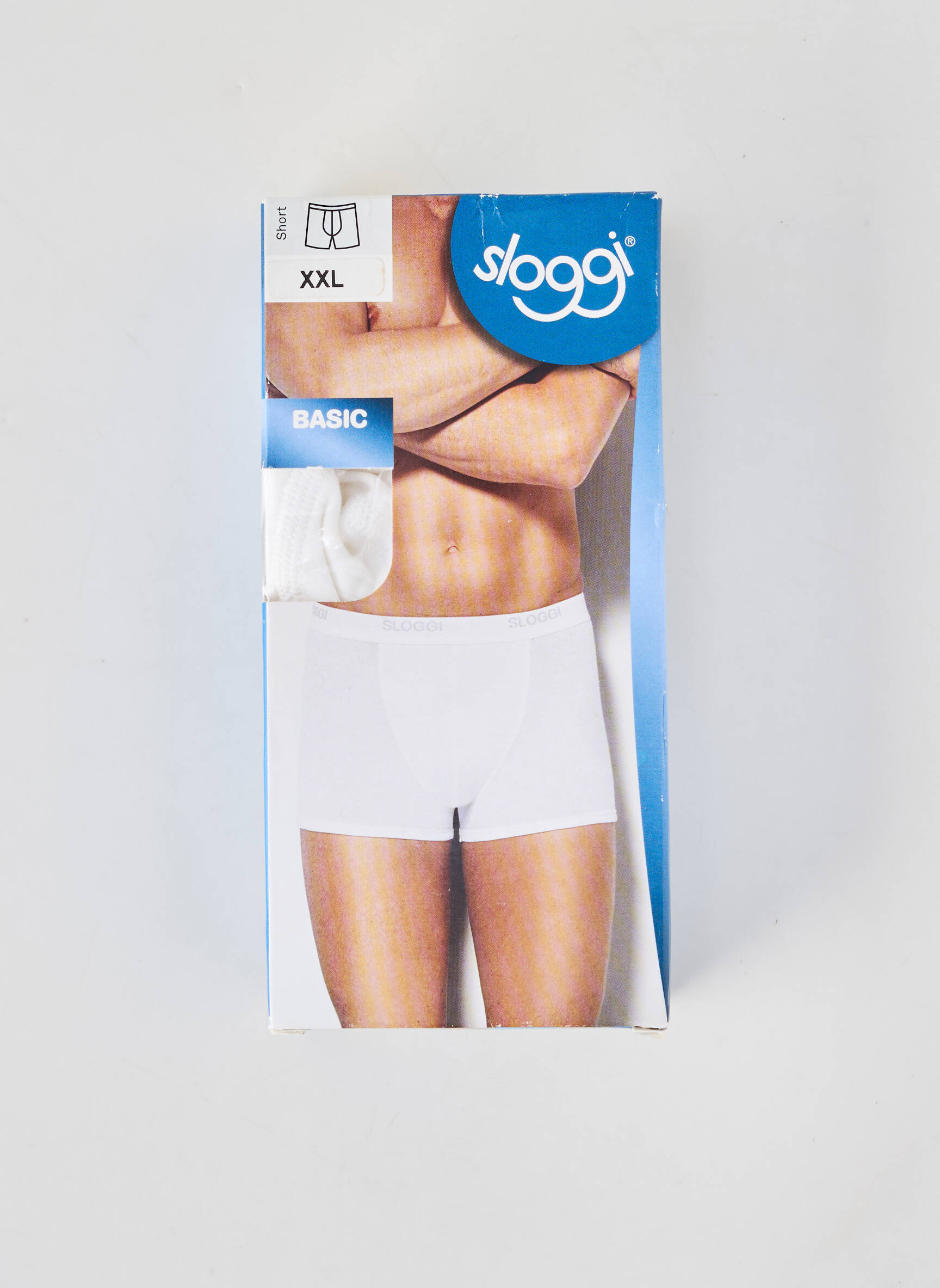 Boxer elasticitate alb SLOGGI bărbat