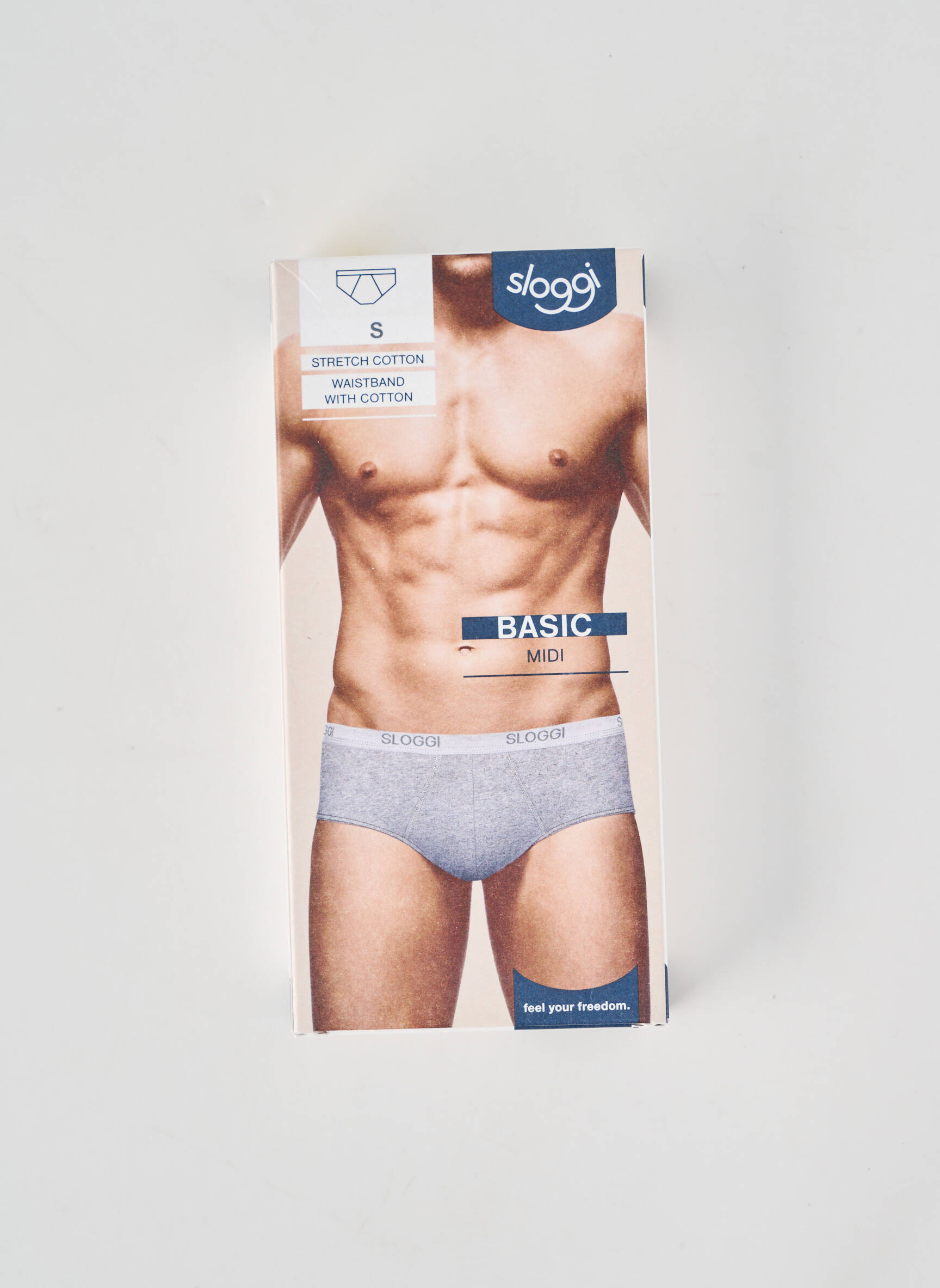 Boxer elasticitate gri SLOGGI bărbat