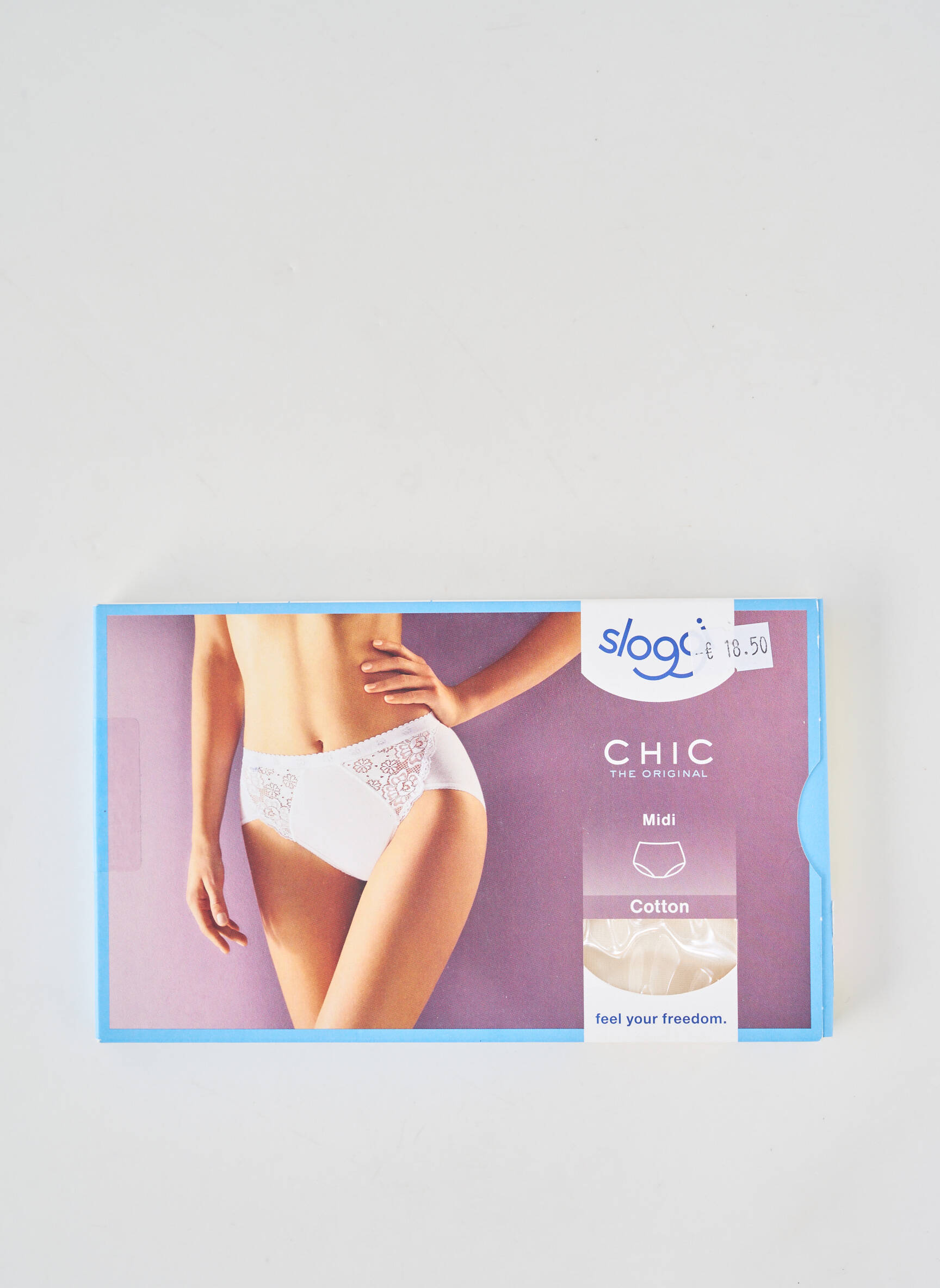 Chilot elasticitate alb SLOGGI femeie