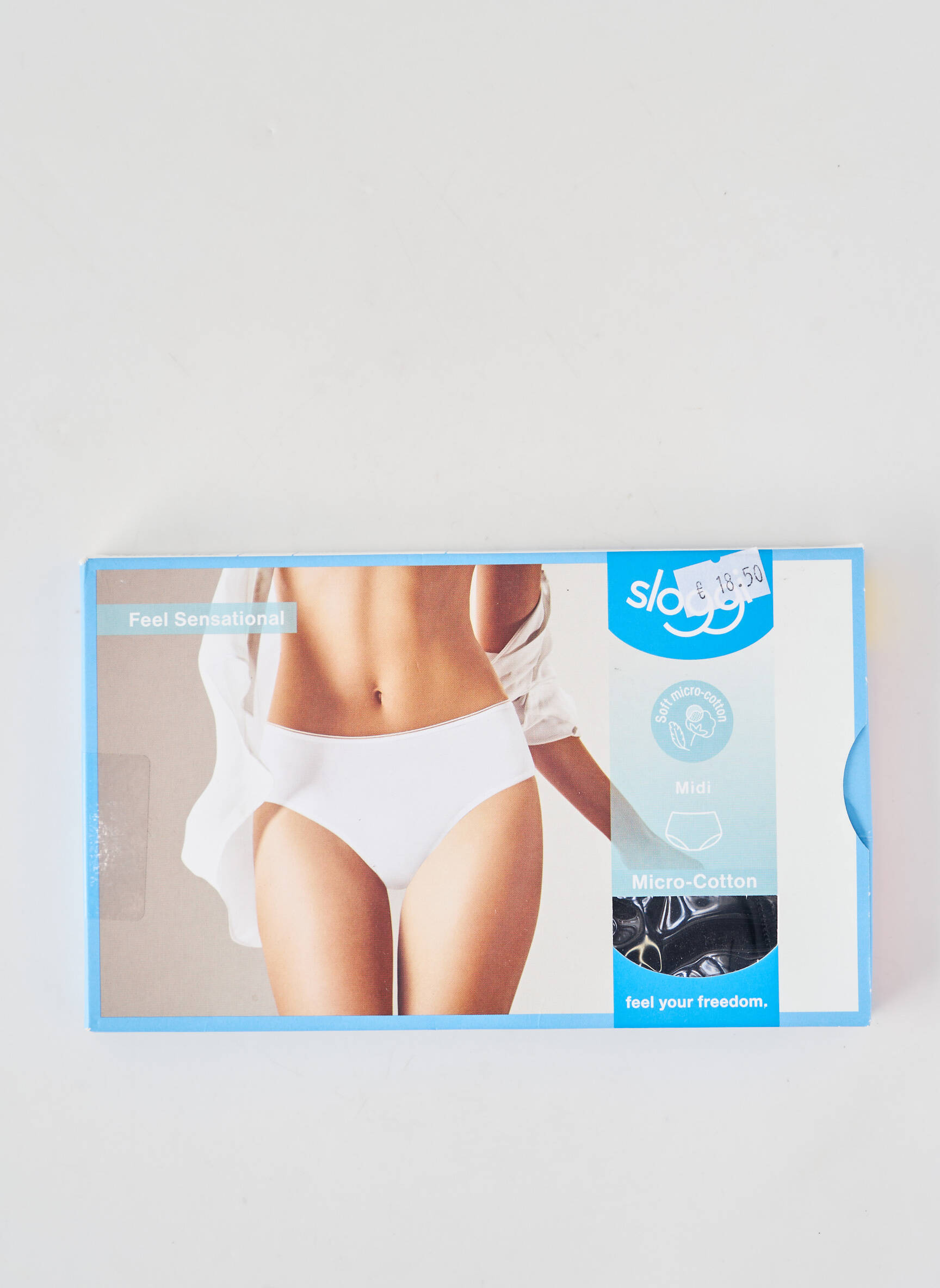 Chilot elasticitate negru SLOGGI femeie