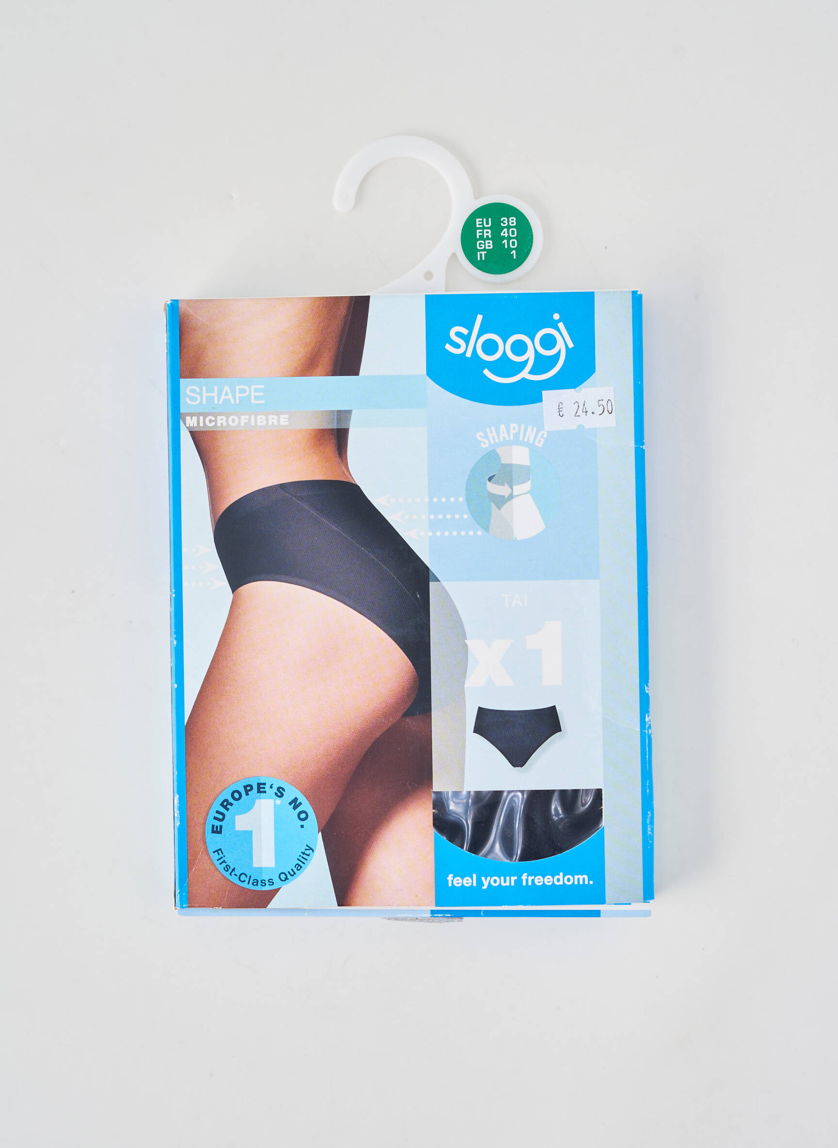 Chilot elasticitate negru SLOGGI femeie