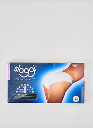 Chilot elasticitate negru SLOGGI femeie
