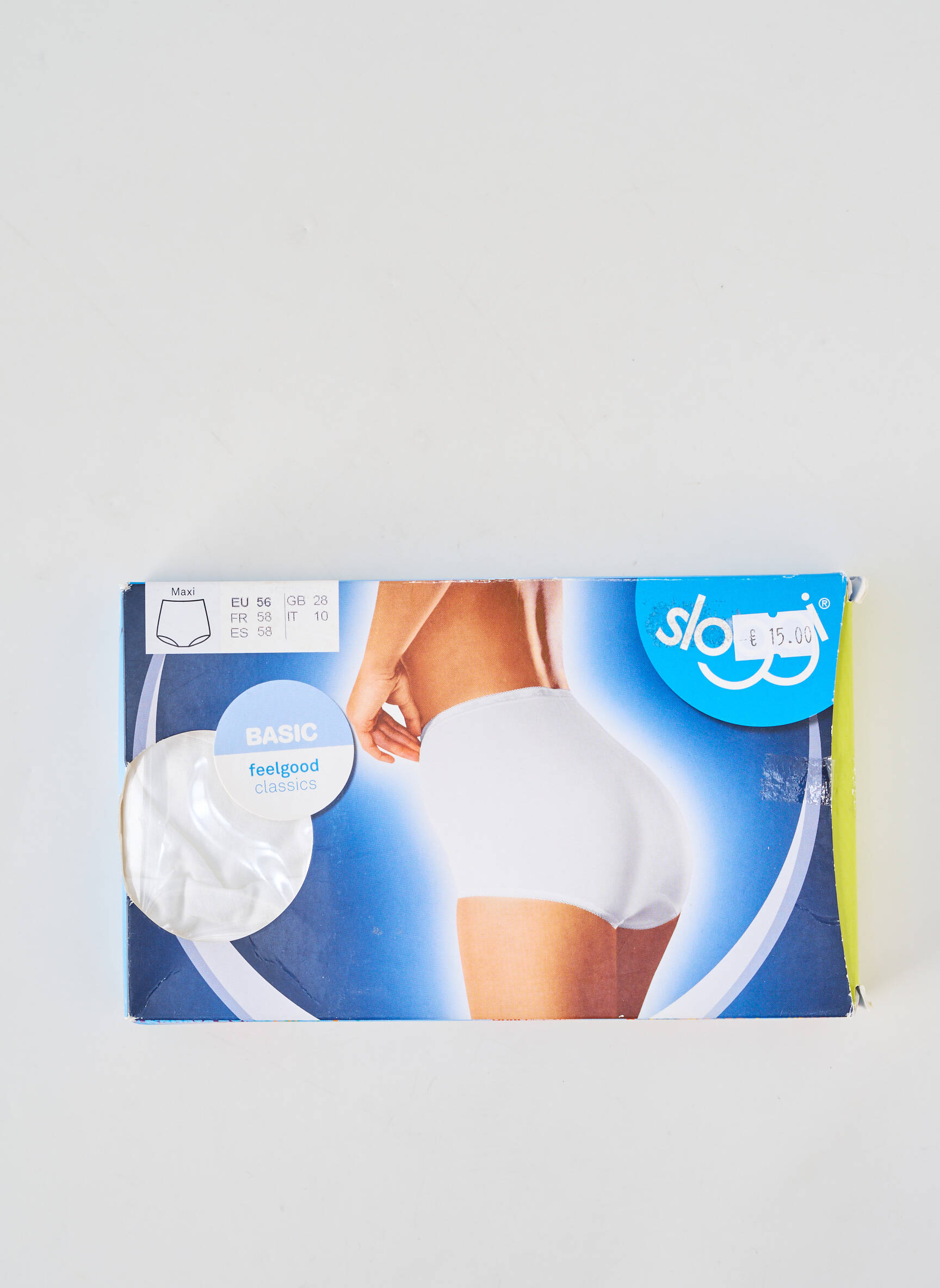 Shorty elasticitate alb SLOGGI femeie