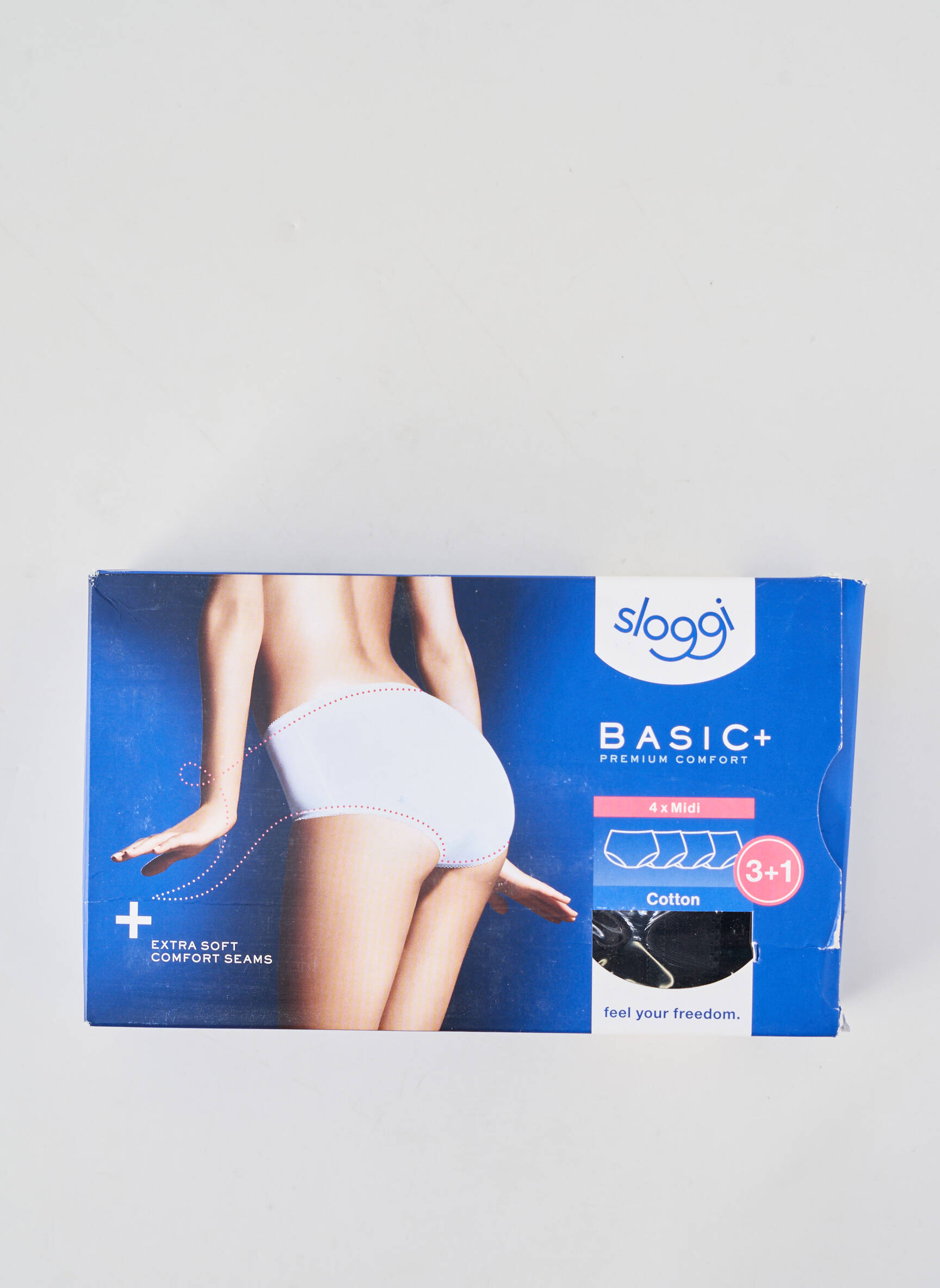 Chilot elasticitate negru SLOGGI femeie
