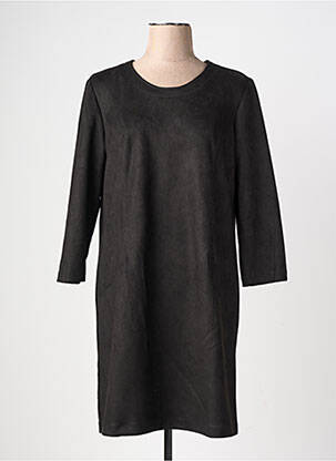Rochie midi mâneci lungi mâneci lungi negru GEVANA femeie