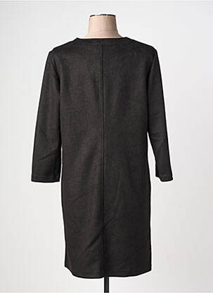 Rochie midi mâneci lungi mâneci lungi negru GEVANA femeie