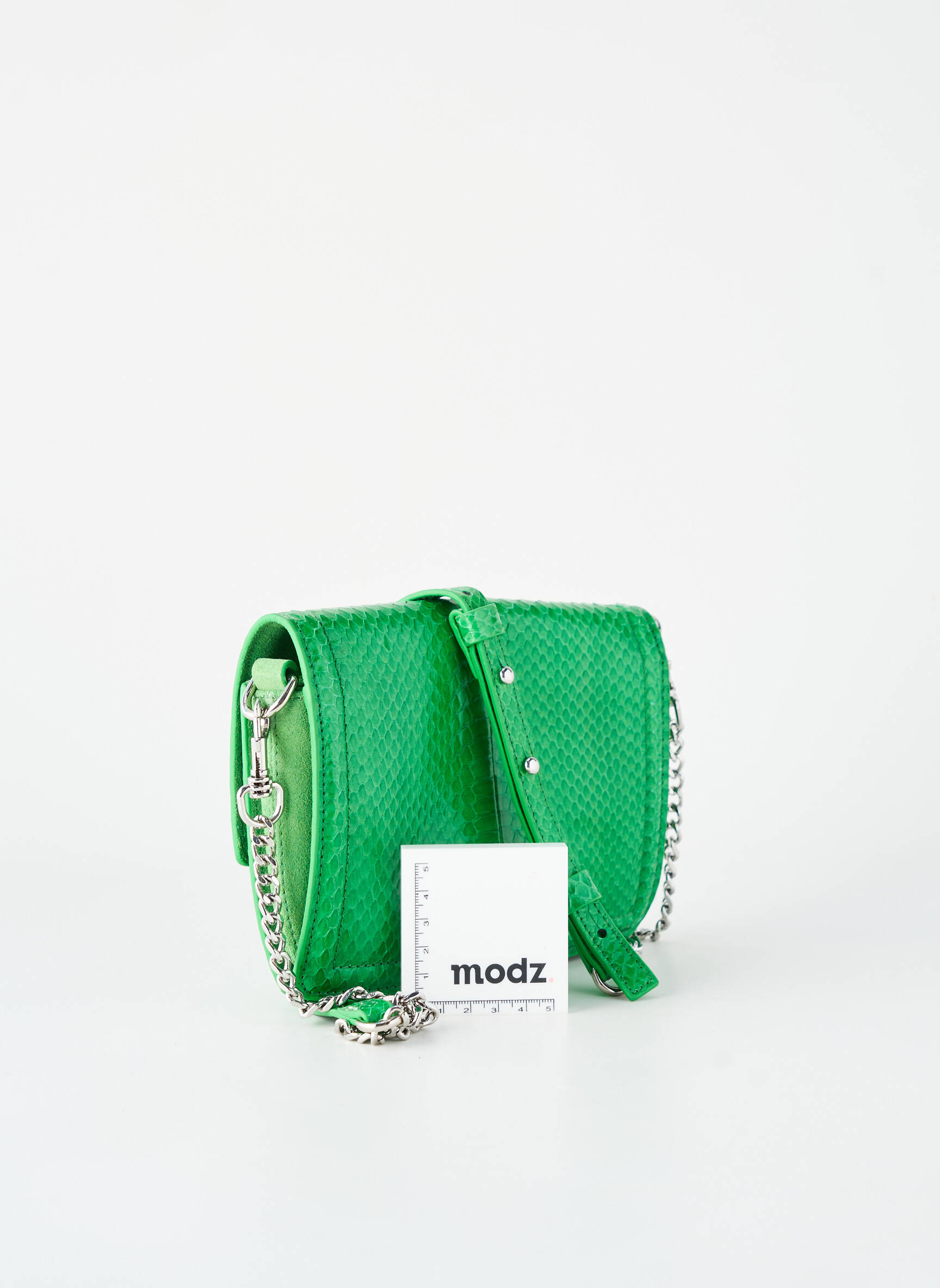 Geantă multibuzunare formă dreptunghiulară verde GREAT BY SANDIE femeie