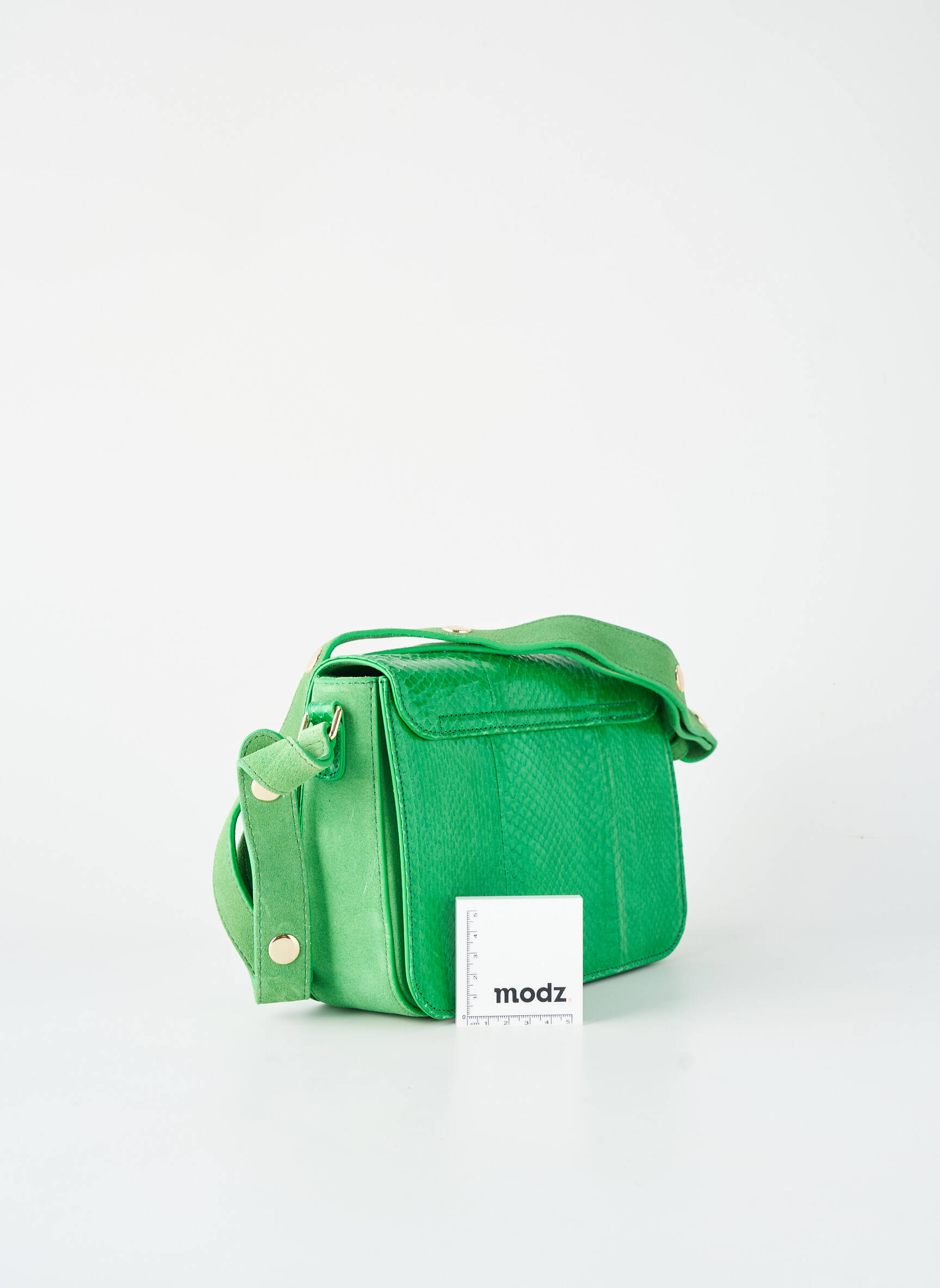 Geantă multibuzunare formă dreptunghiulară verde GREAT BY SANDIE femeie